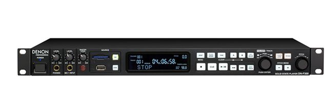 Denon 天龍 DN-F300 專(zhuān)業(yè)固態(tài)音頻播放器
