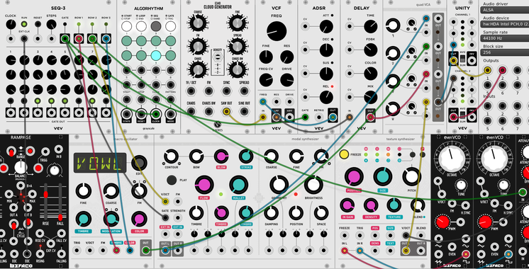 VCV Rack V.0.6.2 發(fā)布：新 VCA，預(yù)設(shè)，VST FX 插件還有更多功能改進(jìn)！