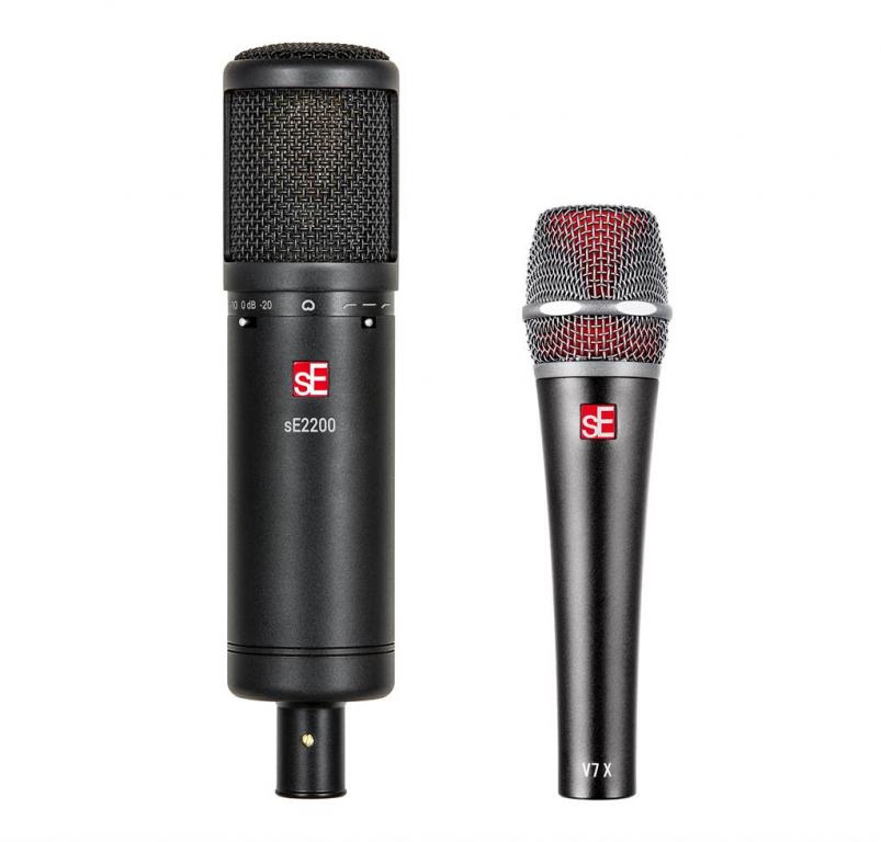 sE Electronics 更新 sE2200 電容話(huà)筒，還有新的 V7 X 動(dòng)圈樂(lè)器話(huà)筒
