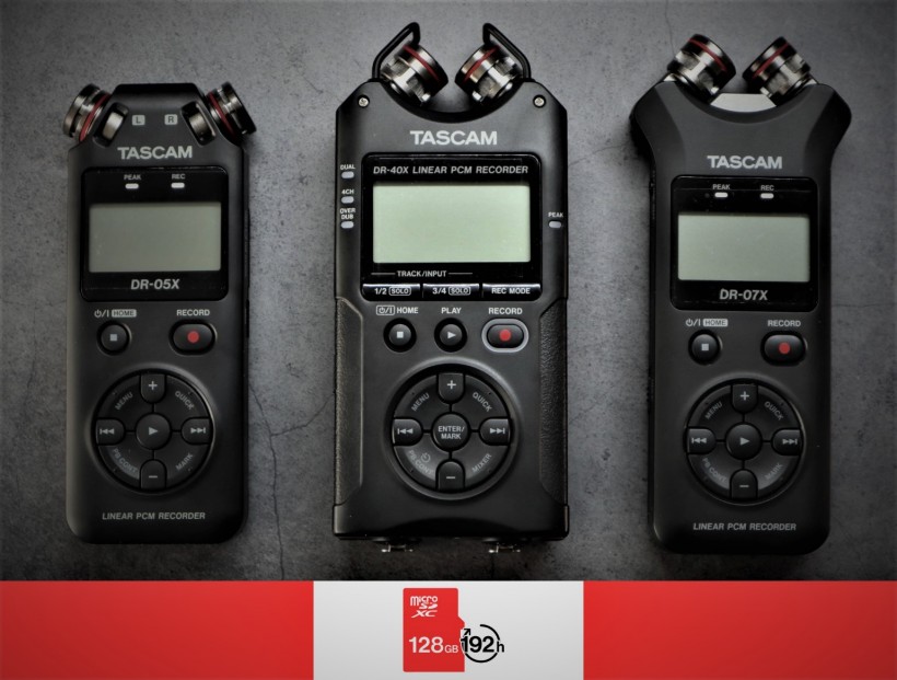 TASCAM X 戰(zhàn)警祭：DR-05X、DR-07X、DR-40X 系列便攜式錄音機(jī)測評