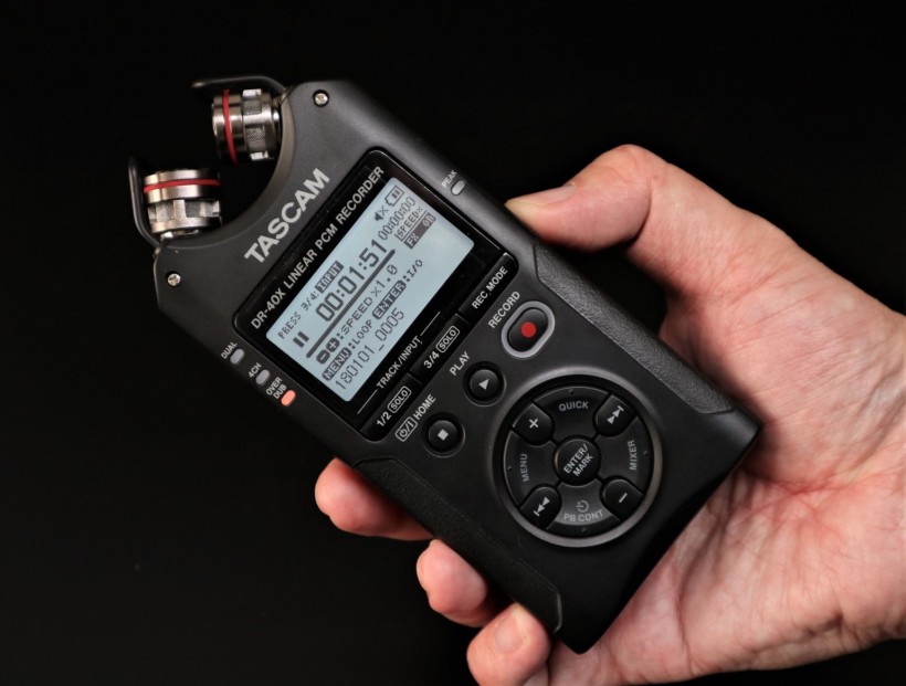 TASCAM X 戰(zhàn)警祭：DR-05X、DR-07X、DR-40X 系列便攜式錄音機(jī)測評