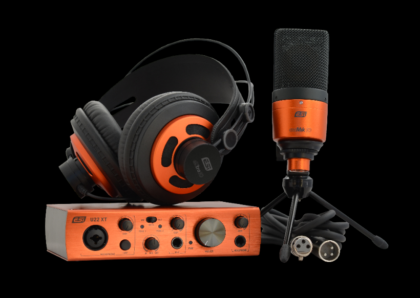 ESI 發(fā)布音頻接口、話筒、耳機、支架、線纜套裝 U22 XT cosMik Set