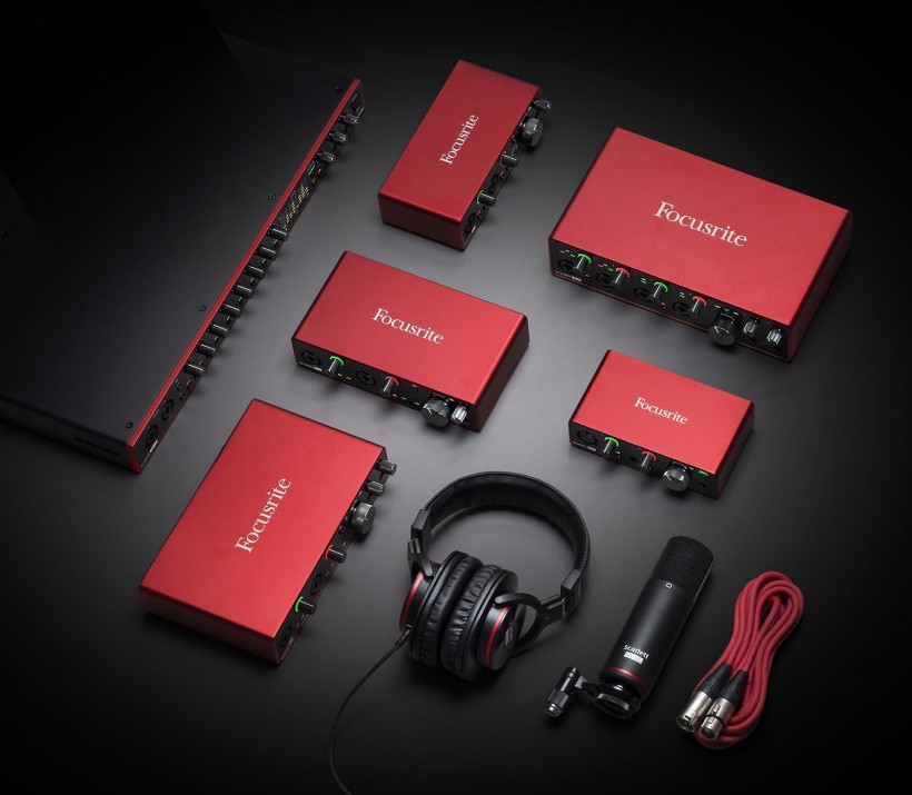Focusrite 發(fā)布第三代 Scarlett 音頻接口系列，USB-C 接口 + 24 / 192 配置