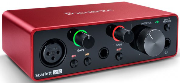 Focusrite 發(fā)布第三代 Scarlett 音頻接口系列，USB-C 接口 + 24 / 192 配置