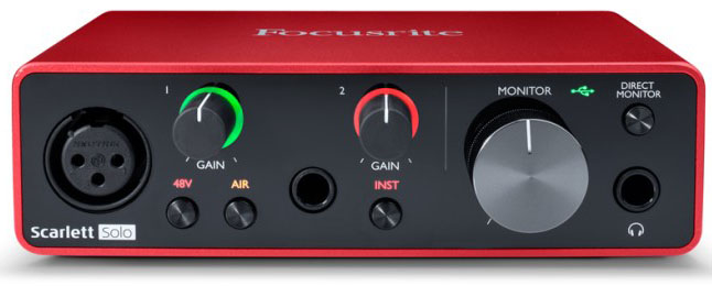 Focusrite 發(fā)布第三代 Scarlett 音頻接口系列，USB-C 接口 + 24 / 192 配置