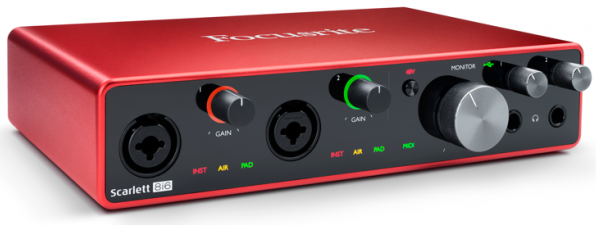 Focusrite 發(fā)布第三代 Scarlett 音頻接口系列，USB-C 接口 + 24 / 192 配置