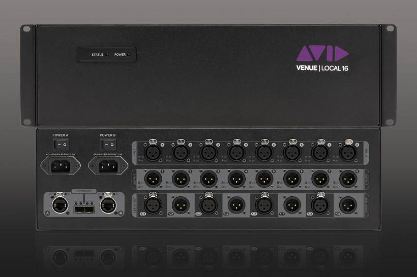 Avid VENUE|S6L 現場擴聲全新工作流程