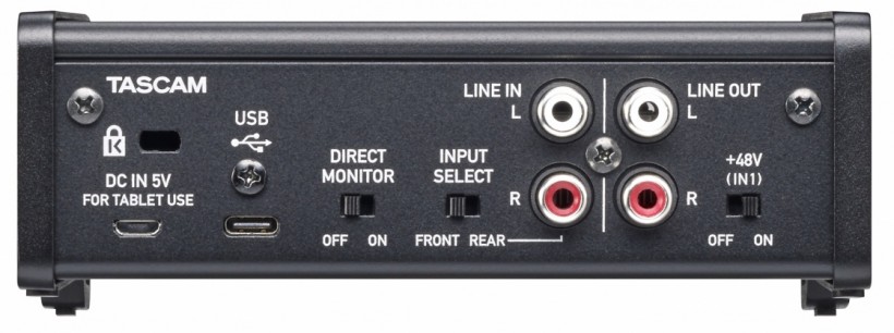 Tascam 發(fā)布新 US-HR 系列三款 USB-C 音頻接口：US-1x2HR、US-2x2HR、US-4x4HR