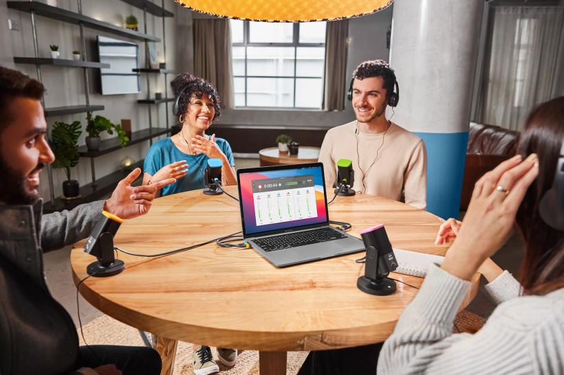 Rode 發(fā)布播客和直播軟件 Rode Connect，可以同時(shí)混合 4 只 USB 話筒